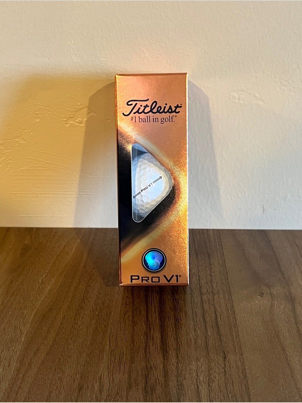 Titleist Pro V1 Golf Balls - New In Box Sleeve 3 White Balls Logo